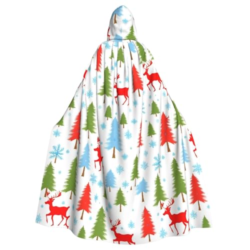 FKGKDF Umhang mit Weihnachtsmotiv, Gothic-Maskerade, dunkler Fantasie-Karnevals-Umhang für Kostümpartys und Cosplay FKGKDF Umhang mit Weihnachtsmotiv, Gothic-Maskerade, dunkler Fantasie-Karnevals-Umhang für Kostümpartys und Cosplay von FKGKDF