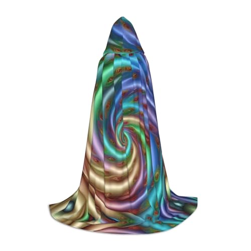 FKGKDF Unisex Kapuzenumhang mit Batikdruck, aufmerksames Geschenk für Halloween/Cosplay-Liebhaber/Themenpartys FKGKDF Unisex Kapuzenumhang mit Batikdruck, aufmerksames Geschenk für Halloween/Cosplay-Liebhaber/Themenpartys von FKGKDF