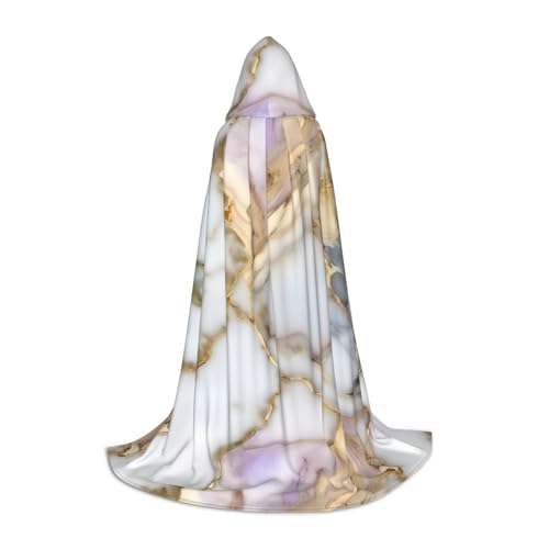 FKGKDF Unisex-Kapuzenumhang mit Marmor-Druck, aufmerksames Geschenk für Halloween/Cosplay-Liebhaber/Themenpartys FKGKDF Unisex-Kapuzenumhang mit Marmor-Druck, aufmerksames Geschenk für Halloween/Cosplay-Liebhaber/Themenpartys von FKGKDF
