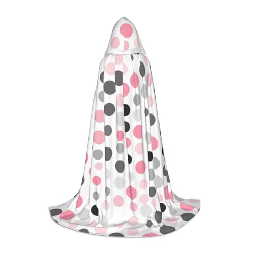 FKGKDF Unisex-Kapuzenumhang mit Punktemuster, aufmerksames Geschenk für Halloween/Cosplay-Liebhaber/Themenpartys FKGKDF Unisex-Kapuzenumhang mit Punktemuster, aufmerksames Geschenk für Halloween/Cosplay-Liebhaber/Themenpartys von FKGKDF