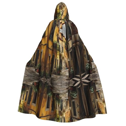 Italienischer Umhang mit Kapuze für Erwachsene, Gothic, Karneval, Umhang für Damen und Herren, Cosplay-Kostüme Italienischer Umhang mit Kapuze für Erwachsene, Gothic, Karneval, Umhang für Damen und Herren, Cosplay-Kostüme von FKGKDF