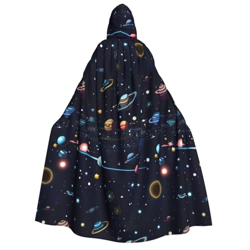 Umhang mit Sternbild, Kartendruck, Erwachsenen-Umhang, mit Kapuze, Gothic, Karneval, Umhang für Damen und Herren, Cosplay-Kostüme Umhang mit Sternbild, Kartendruck, Erwachsenen-Umhang, mit Kapuze, Gothic, Karneval, Umhang für Damen und Herren, Cosplay-Kostüme von FKGKDF