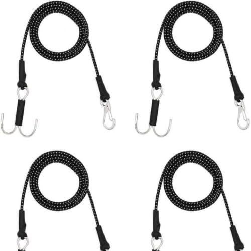 Amk-Kordes de remorquage Élastiques rc kompatible Avec èles à l'échelle 1/10 avec Crochet et Sangles de Treuil cinétique 28 POUCES PORTIBLE AVEC TRX6 Gen7 Gen8 Voitures EToaux Rc 4 Pièces(Black) von FKRTQIYN