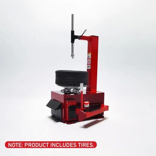 FKRTQIYN 1/18 Skala -Reifen -Ziehmaschine und Reifengaragenreparaturwerkzeug für Automodell -DIY -Projekte und simulierte Szenen(RD) von FKRTQIYN