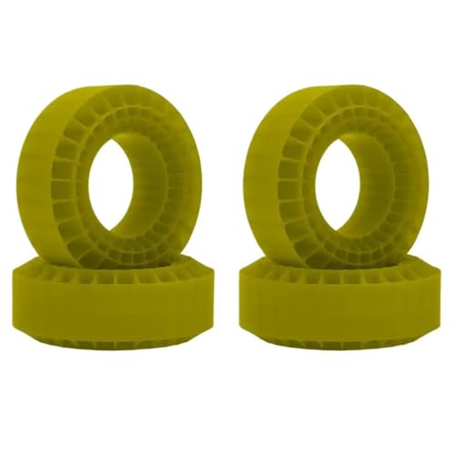 FKRTQIYN 1,9 Zoll RC Crawler-Reifen-Kiesel-Gel-Einsatzschaum 108x42mm kompatibel mit Crawler-Modellen mit 1/10 Skala wie CMX VS4-10(Green 4pcs) von FKRTQIYN
