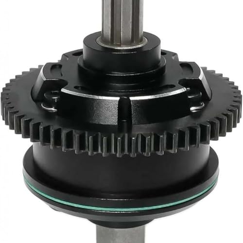 FKRTQIYN 57T Metal Center Diff -Set kompatibel mit ARA311165 für 1/10 Ausgestoßener 4S V2 und 1/8 Mojave 4S -Upgrade -Komponente(Black) von FKRTQIYN
