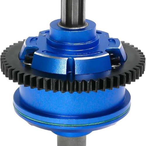 FKRTQIYN 57T Metal Center Diff -Set kompatibel mit ARA311165 für 1/10 Ausgestoßener 4S V2 und 1/8 Mojave 4S -Upgrade -Komponente(Blue) von FKRTQIYN