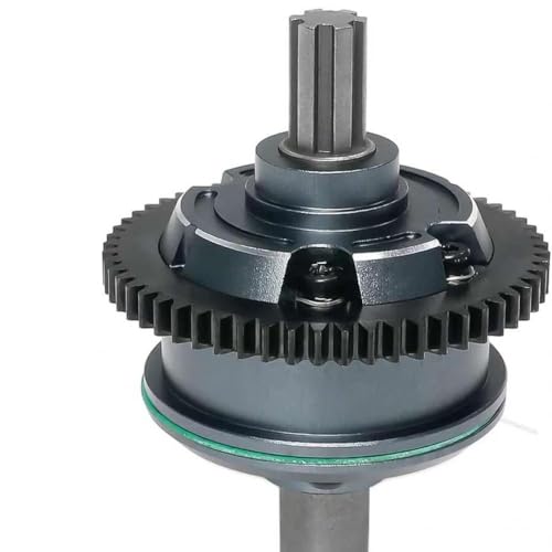 FKRTQIYN 57T Metal Center Diff -Set kompatibel mit ARA311165 für 1/10 Ausgestoßener 4S V2 und 1/8 Mojave 4S -Upgrade -Komponente(Dark Grey) von FKRTQIYN