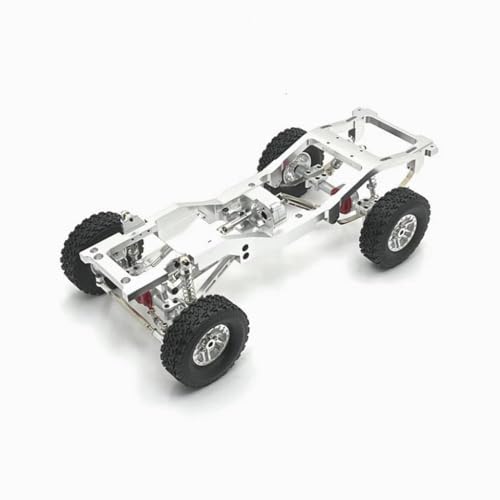 FKRTQIYN Aluminium -Chassis -Rahmenteile für 1/12 Skala MN82 LC79 RC Crawler Compatible Metal Upgrade Accessoires(SR) von FKRTQIYN