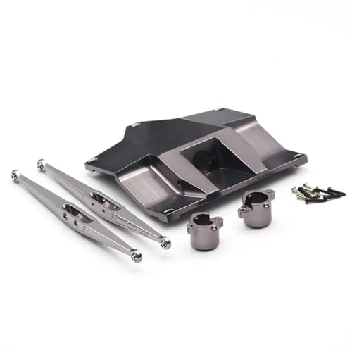 FKRTQIYN CNC Aluminium Championship Upgrade -Karte kompatibel mit 1/32 Orlandoo Hunter OH32X02 RC -Automodellzubehör(BK) von FKRTQIYN
