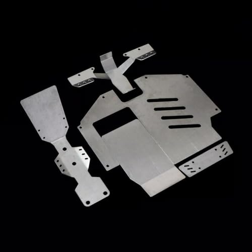 FKRTQIYN Chassis Protection für Wüstenrenn -RC -Autos kompatibel mit UDR 1/7 Aluminium -Schaltplatten Unterbeugungs -Upgrade -Komponenten von FKRTQIYN