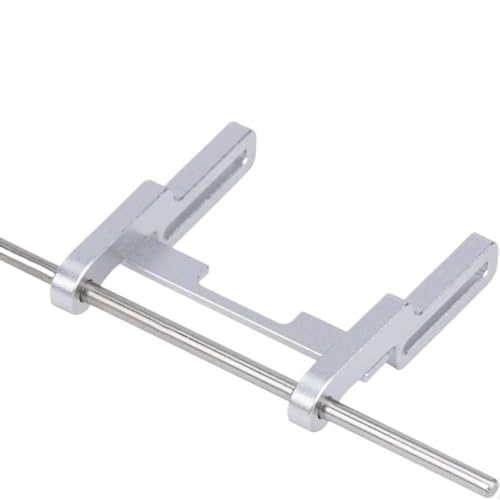 FKRTQIYN Einstellbare vordere Stoßfänger mit Werkzeugen für den kompatiblen RC -Crawler- und -Modellen von 1/18 Skala(Silver) von FKRTQIYN
