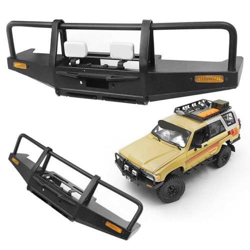 FKRTQIYN Metal vordere Stoßfängerschutz für 4Runner RC -Karosseriekörper mit TF -Chassis -Upgrade -Teilen kompatibel(with Light Cover) von FKRTQIYN