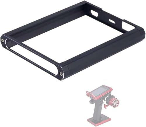 FKRTQIYN Metallschutzrahmen und Halterung für RC -Sender kompatibel mit Noble Lite NB4 NB4 Pro Upgrade -Teilen(Black) von FKRTQIYN