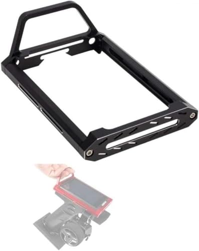 FKRTQIYN Metallschutzrahmen und Halterung für RC -Sender kompatibel mit Noble Lite NB4 NB4 Pro Upgrade -Teilen(Black2) von FKRTQIYN
