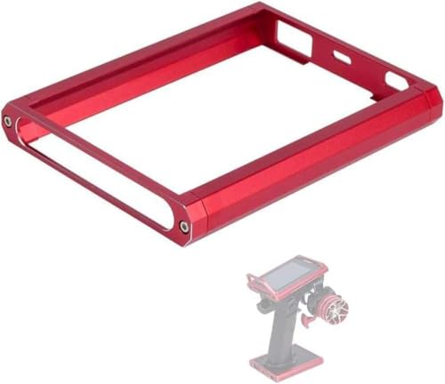 FKRTQIYN Metallschutzrahmen und Halterung für RC -Sender kompatibel mit Noble Lite NB4 NB4 Pro Upgrade -Teilen(Lower Bracket Red) von FKRTQIYN
