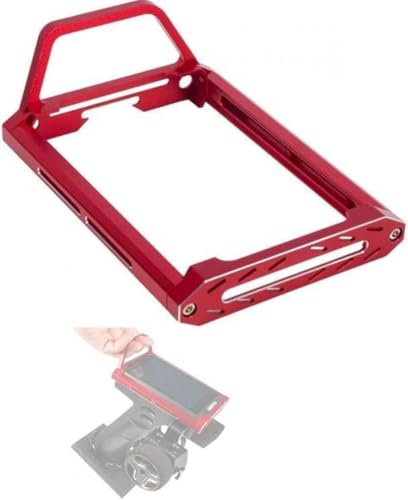 FKRTQIYN Metallschutzrahmen und Halterung für RC -Sender kompatibel mit Noble Lite NB4 NB4 Pro Upgrade -Teilen(Red2) von FKRTQIYN