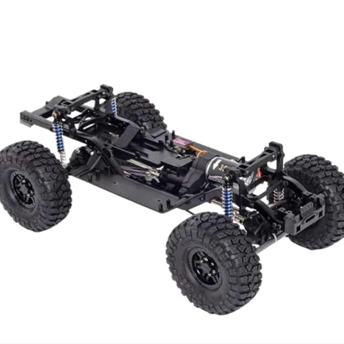 FKRTQIYN Nylon-Chassis-Rahmenautoskörper mit 313 mm Radstand und 2-Gang-Getriebe 35T 550 Motor kompatibel mit 1/10 RC-Crawler(DIY Axles Wheels) von FKRTQIYN