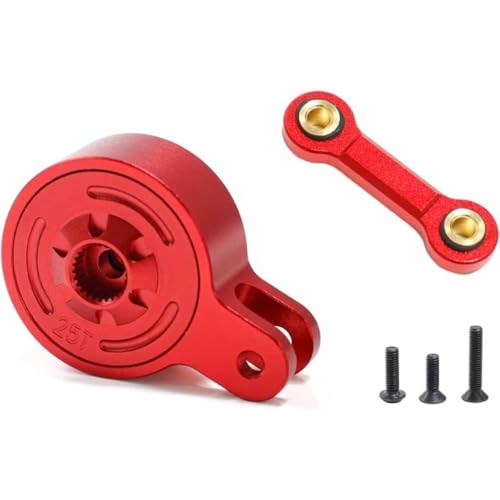 FKRTQIYN Universelle 1/10 4WD Servo Saver Arm für 3S- und 4S -Kompatibilität Wählen Sie zwischen 23T oder 25T rot FKRTQIYN Universelle 1/10 4WD Servo Saver Arm für 3S- und 4S -Kompatibilität Wählen Sie zwischen 23T oder 25T rot von FKRTQIYN