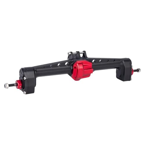 FKRTQIYN bearbeitete Aluminium -Frontgateachse und ERA III -Upgrade -Teile, die mit 1 10 Skala RC Tracked Vehicle AR45P kompatibel sind(Rear axle Black) von FKRTQIYN