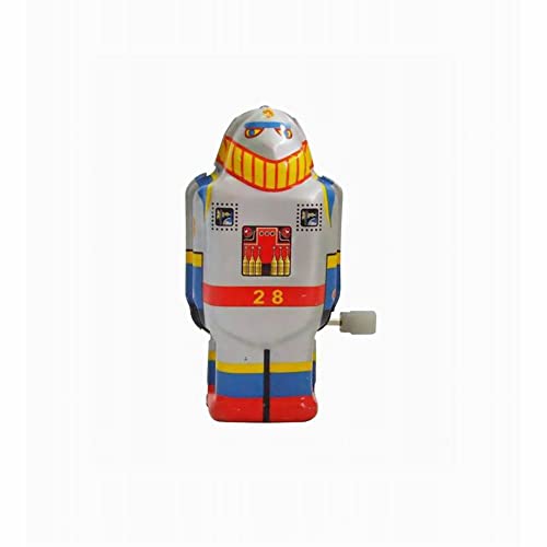 FLADO Aufziehspielzeug MS493 Mini-Superroboter/MS495 Mini-Junge/MS496 Mini-Mädchen, Blechspielzeug, Sammelspielzeug für Erwachsene, Kinder, Geschenk (3) von FLADO