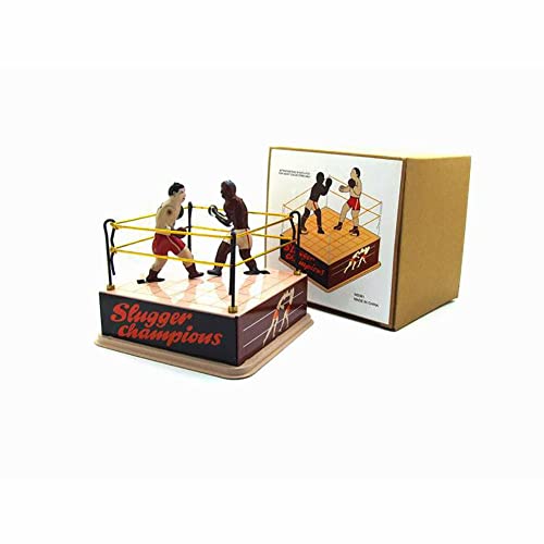FLADO Blechspielzeug MS381 Boxspielzeug, Aufziehspielzeug, nostalgisches Thema, personalisierte Dekoration, Vintage-Sammlung, Kindergeschenk für Jungen und Mädchen, Eltern-Kind-Interaktion von FLADO