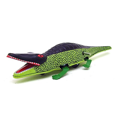FLADO Retro-Blechspielzeug MS224 Eisen-Krokodil zum Aufziehen, Spielzeug für Erwachsene, Sammlung, Spielzeug, Bekleidungsgeschäft, Requisiten, Vintage-Kindergeschenk für Jungen und Mädchen FLADO Retro-Blechspielzeug MS224 Eisen-Krokodil zum Aufziehen, Spielzeug für Erwachsene, Sammlung, Spielzeug, Bekleidungsgeschäft, Requisiten, Vintage-Kindergeschenk für Jungen und Mädchen von FLADO