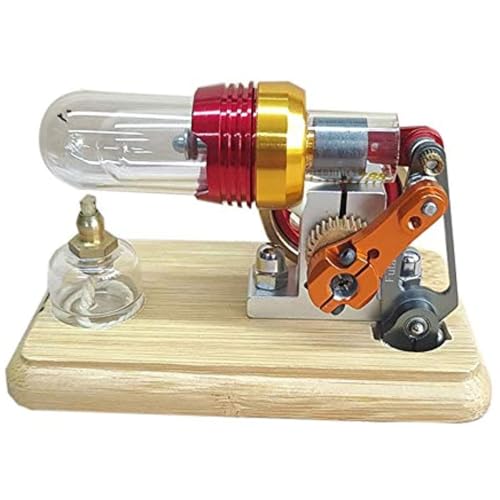 FLADO Stirlingmotor-Modell, Dampfmaschine, Wissenschaft, Physik, Unterricht, Stirling, Geburtstagsgeschenk, Dekoration, physikalisches Experiment von FLADO