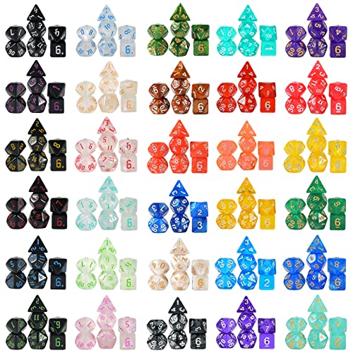 FLASHOWL Dice Set 30 Sets D20 Dice Dice Set Pearl Dice 210 pcs Polyhedral & RPG Dice Polyhedral Dice DND Dice Starry Sky Dice Dice Table Games Dice Set W20 DND Dice Game Cube FLASHOWL Dice Set 30 Sets D20 Dice Dice Set Pearl Dice 210 pcs Polyhedral & RPG Dice Polyhedral Dice DND Dice Starry Sky Dice Dice Table Games Dice Set W20 DND Dice Game Cube von FLASHOWL