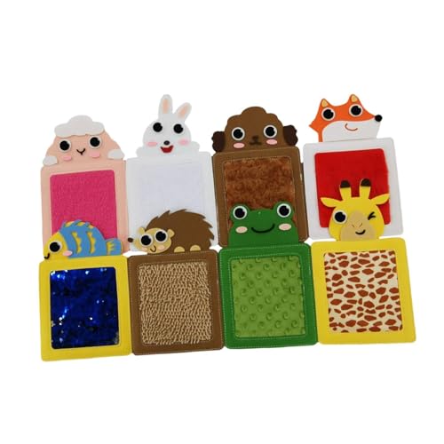 FLCPJGV 8Pcs Sensorischen Matten Tier Wahrnehmung Pads für Kindertagesstätten Ausbildung Vorschule FLCPJGV 8Pcs Sensorischen Matten Tier Wahrnehmung Pads für Kindertagesstätten Ausbildung Vorschule von FLCPJGV