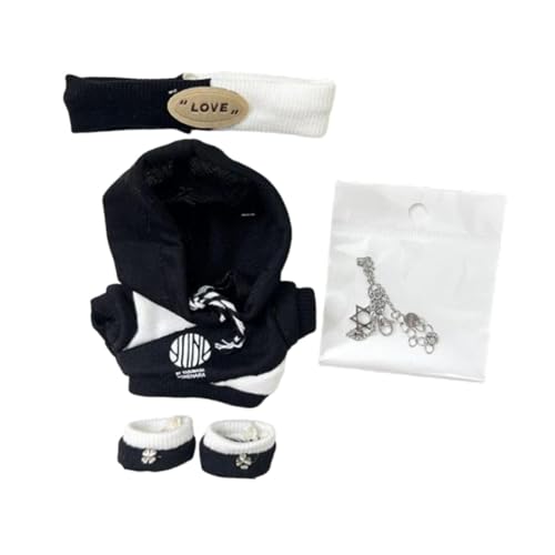 FLCPJGV Hoodies für Plüschfiguren, DIY-Anpassung für Puppen mit 17cm und 15cm von FLCPJGV