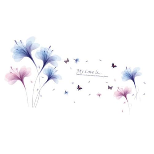 FLCPJGV Schöne Orchideenblumen Wandaufkleber Poster für Badezimmer Küche Wohnzimmer FLCPJGV Schöne Orchideenblumen Wandaufkleber Poster für Badezimmer Küche Wohnzimmer von FLCPJGV