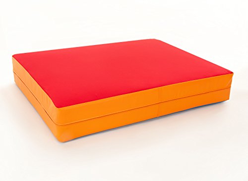 FLIXi Hüpfmatratze - ab 1 Jahre - Turn Matte für Kinder - Spiel Matratze zum Toben - Hüpfen - Balancieren Rot/Orange FLIXi Hüpfmatratze - ab 1 Jahre - Turn Matte für Kinder - Spiel Matratze zum Toben - Hüpfen - Balancieren Rot/Orange von FLIXi