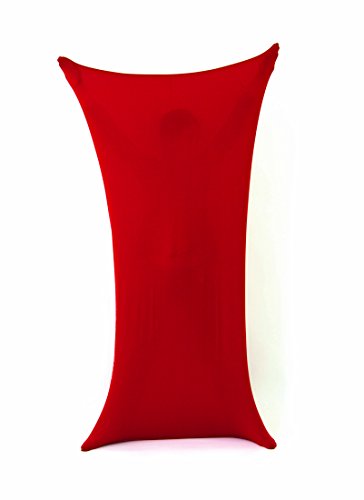 FLIXi Tanzsack in Größe M – ab 6 Jahre - dehnbarer und luftdurchlässiger Stoff – besonders Hautverträglich - Tanzanzug - in Rot von FLIXi