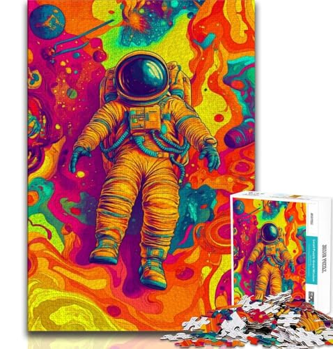 1000-teiliges Puzzle für Erwachsene und Jugendliche, Astronautentraum, anspruchsvolles Spiel, ganze Familie, 38x26cm 1000-teiliges Puzzle für Erwachsene und Jugendliche, Astronautentraum, anspruchsvolles Spiel, ganze Familie, 38x26cm von FLKFDOZ