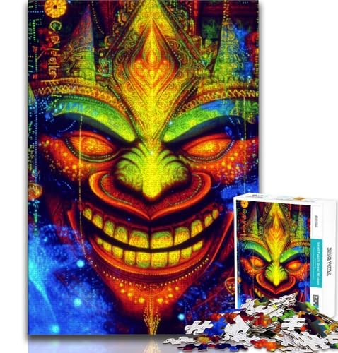 1000-teiliges Puzzle für Erwachsene und Teenager, Wale unter der Aurora, Familienunterhaltungsspielzeug ganze Familie, 38x52cm von FLKFDOZ