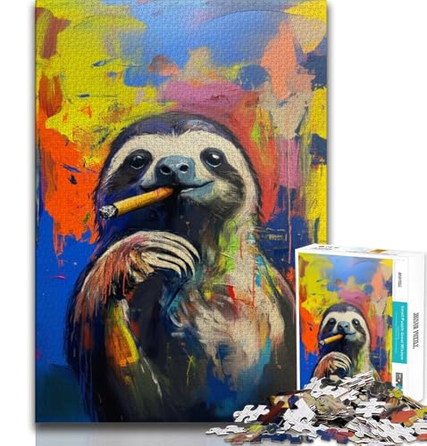 1000-teiliges Puzzle im Basquiat-Stil für Teenager, Geschenke, Spielspielzeug, jedes Teil ist einzigartig – anspruchsvolles Familienspiel, 38x26cm 1000-teiliges Puzzle im Basquiat-Stil für Teenager, Geschenke, Spielspielzeug, jedes Teil ist einzigartig – anspruchsvolles Familienspiel, 38x26cm von FLKFDOZ