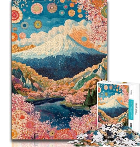 2000-teiliges Puzzle für Erwachsene und Jugendliche, Berg Fuji, Japan, Lernspiele, Heimdekoration, ganze Familie, 70x100cm 2000-teiliges Puzzle für Erwachsene und Jugendliche, Berg Fuji, Japan, Lernspiele, Heimdekoration, ganze Familie, 70x100cm von FLKFDOZ
