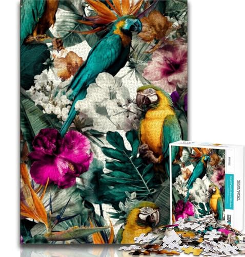 2000-teiliges Puzzle für Erwachsene und Jugendliche, tropischer Papagei, anspruchsvolles Spiel, ganze Familie, 70x100cm 2000-teiliges Puzzle für Erwachsene und Jugendliche, tropischer Papagei, anspruchsvolles Spiel, ganze Familie, 70x100cm von FLKFDOZ