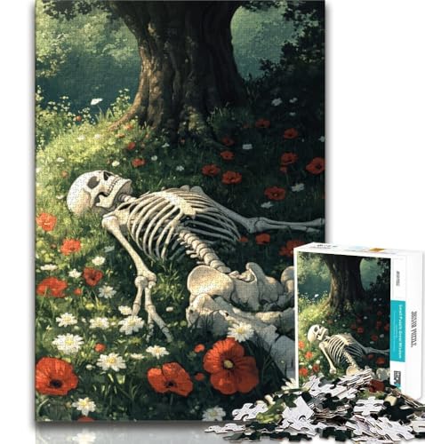 2000-teiliges Puzzle für Teenager, Geschenke, Skelett, Lernspielzeug, Familienspiele, Lernspiel zum Geburtstag, Weihnachten, 70x100cm 2000-teiliges Puzzle für Teenager, Geschenke, Skelett, Lernspielzeug, Familienspiele, Lernspiel zum Geburtstag, Weihnachten, 70x100cm von FLKFDOZ