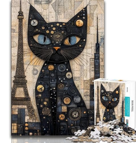 Abstrakte Katzenpuzzles für Erwachsene und Jugendliche, anspruchsvolles Spiel und Familienspiel, ganze Familie, 38x52cm Abstrakte Katzenpuzzles für Erwachsene und Jugendliche, anspruchsvolles Spiel und Familienspiel, ganze Familie, 38x52cm von FLKFDOZ
