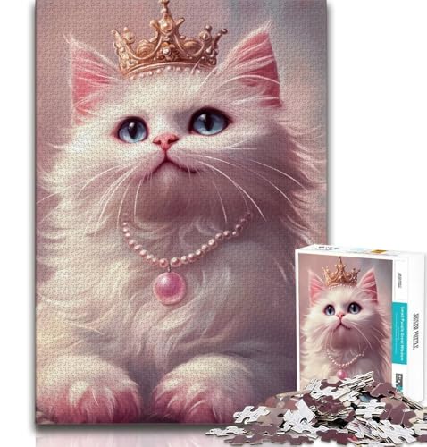 Anime-Katzen-Puzzles für Erwachsene und Teenager, Puzzle, Spielzeug, Lernspiele, Stressabbau, tolle Geschenke und Spielzeuge, 38x52cm Anime-Katzen-Puzzles für Erwachsene und Teenager, Puzzle, Spielzeug, Lernspiele, Stressabbau, tolle Geschenke und Spielzeuge, 38x52cm von FLKFDOZ