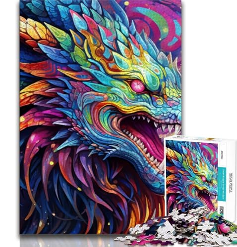Art Flying Dragons 2000-teiliges Puzzle für Erwachsene und Jugendliche, Quizspiel, Wanddekoration, einzigartige Geburtstags, 70x100cm Art Flying Dragons 2000-teiliges Puzzle für Erwachsene und Jugendliche, Quizspiel, Wanddekoration, einzigartige Geburtstags, 70x100cm von FLKFDOZ