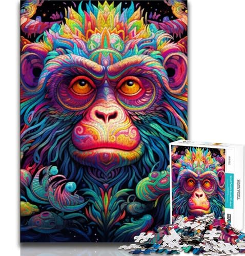 Art Monkey 2000-teiliges Puzzle für Erwachsene, Geschenke, dekomprimierendes intellektuelles Lernspielzeug, Geburtstagsgeschenk, Geschenke, Wandkunst, 70x100cm Art Monkey 2000-teiliges Puzzle für Erwachsene, Geschenke, dekomprimierendes intellektuelles Lernspielzeug, Geburtstagsgeschenk, Geschenke, Wandkunst, 70x100cm von FLKFDOZ