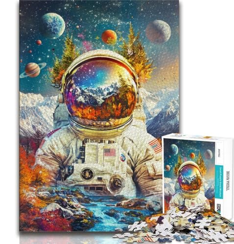 Astronauten-Berge-Puzzle 2000 Teile für Erwachsene und Jugendliche, anspruchsvolles Spiel und Familienspiel, ganze Familie, 70x100cm Astronauten-Berge-Puzzle 2000 Teile für Erwachsene und Jugendliche, anspruchsvolles Spiel und Familienspiel, ganze Familie, 70x100cm von FLKFDOZ