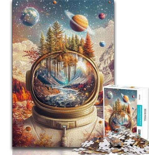 Astronauten-Berge-Puzzle für Erwachsene, 2000 Teile, schwierig, Lernspielzeug, Familienspiele, Geschenke für Freunde und Familie, 70x100cm Astronauten-Berge-Puzzle für Erwachsene, 2000 Teile, schwierig, Lernspielzeug, Familienspiele, Geschenke für Freunde und Familie, 70x100cm von FLKFDOZ