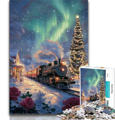 Aurora Train 2000-teiliges Puzzle für Teenager, Lernspielzeug, ganze Familie, 70x100cm Aurora Train 2000-teiliges Puzzle für Teenager, Lernspielzeug, ganze Familie, 70x100cm von FLKFDOZ