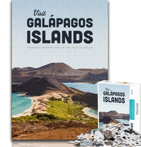 Besuchen Sie die Galapagosinseln, Puzzle mit 2000 Teilen, Geschenk für Teenager, Quizspiel, Wanddekoration, einzigartige Geburtstags, 70x100cm Besuchen Sie die Galapagosinseln, Puzzle mit 2000 Teilen, Geschenk für Teenager, Quizspiel, Wanddekoration, einzigartige Geburtstags, 70x100cm von FLKFDOZ