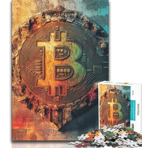 Bitcoin-Logo-Puzzle 2000 Teile für Teenager-Geschenke, Spielzeug, Lernspiele, Stressabbau, tolle Geschenke und Spielzeuge, 70x100cm Bitcoin-Logo-Puzzle 2000 Teile für Teenager-Geschenke, Spielzeug, Lernspiele, Stressabbau, tolle Geschenke und Spielzeuge, 70x100cm von FLKFDOZ