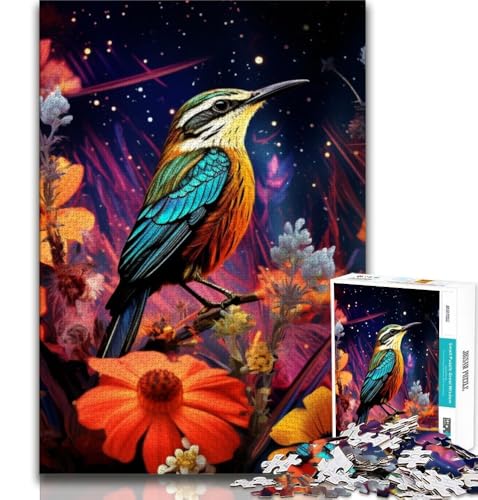 Blumen- und Vogel-Puzzle, 1000 Teile, für Erwachsene und Jugendliche, Spielzeug, Lernspiele, Stressabbau, tolle Geschenke und Spielzeuge, 50x75cm Blumen- und Vogel-Puzzle, 1000 Teile, für Erwachsene und Jugendliche, Spielzeug, Lernspiele, Stressabbau, tolle Geschenke und Spielzeuge, 50x75cm von FLKFDOZ